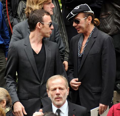 alexis roche and john galliano.